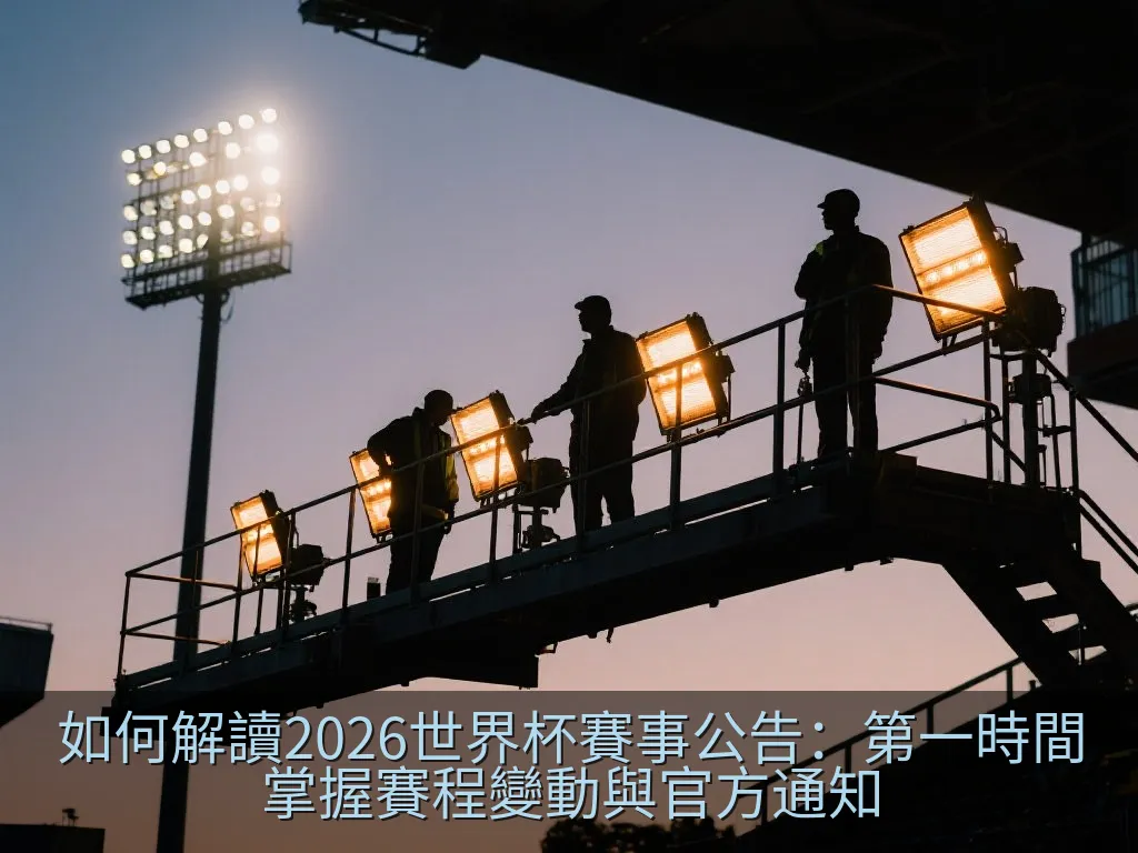 如何解讀2026世界杯賽事公告：第一時間掌握賽程變動與官方通知